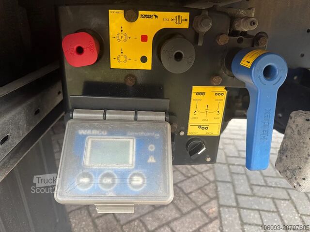 Schuifzeilen Schmitz Cargobull 3 Ass oplegger Hefdak