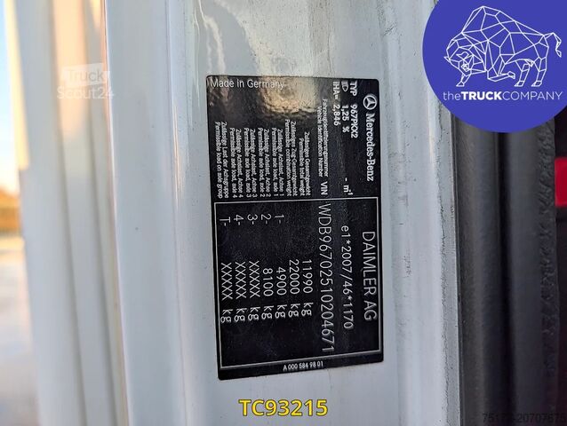 Suitcase Mercedes-Benz Atego 1218