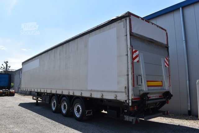 Atvira puspriekabė su tentu SCHWARZMÜLLER SPA 3/E Curtainsider Edscha  LBW