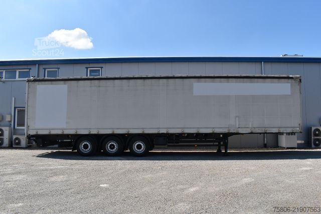 Atvira puspriekabė su tentu SCHWARZMÜLLER SPA 3/E Curtainsider Edscha LBW