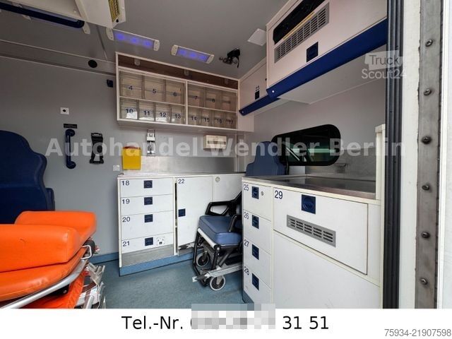 Samochód strażacki MERCEDES-BENZ Sprinter 516 CDI RTW Fahrtec Stryker Trage+Stuhl