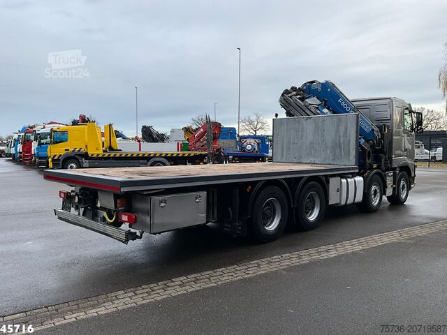 Kranbil Volvo FH 400 8x4 Fassi 80 Tonmeter laadkraan