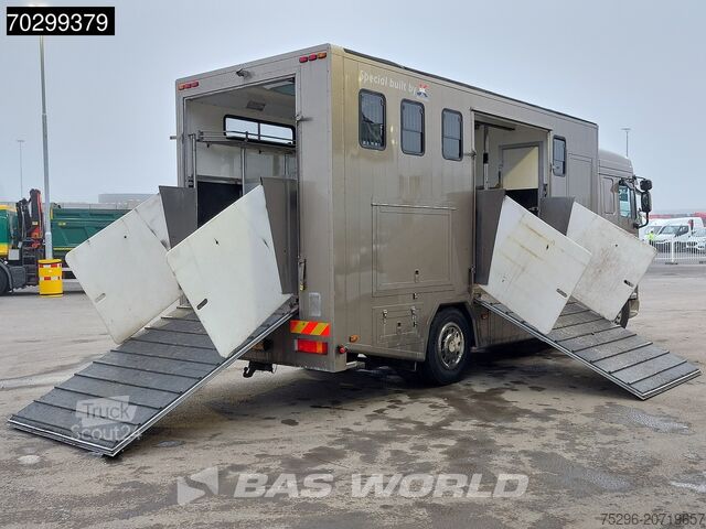 Zirgu transports DAF XF105.410 XF 4X2 NL-Truck JK Horsetruck 6 Horse...