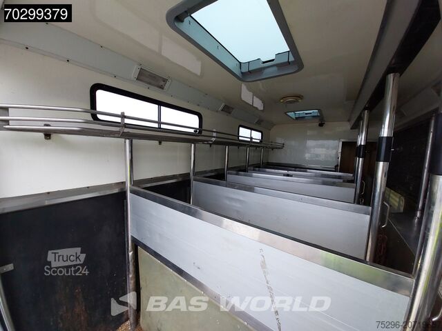 Zirgu transports DAF XF105.410 XF 4X2 NL-Truck JK Horsetruck 6 Horse...