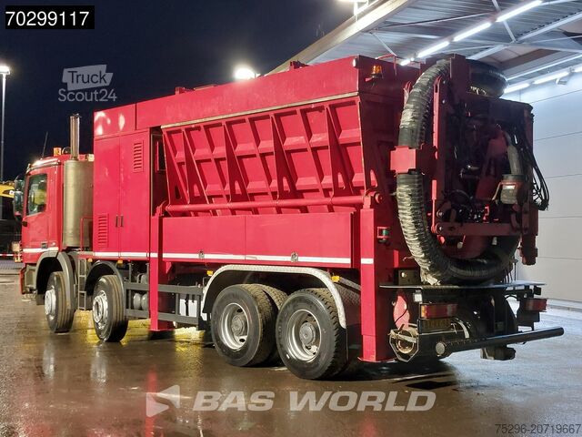 Kolkenzuiger Mercedes Actros 4144 Actros 8X4 10m3 RESCHWITZER ESE 32/...