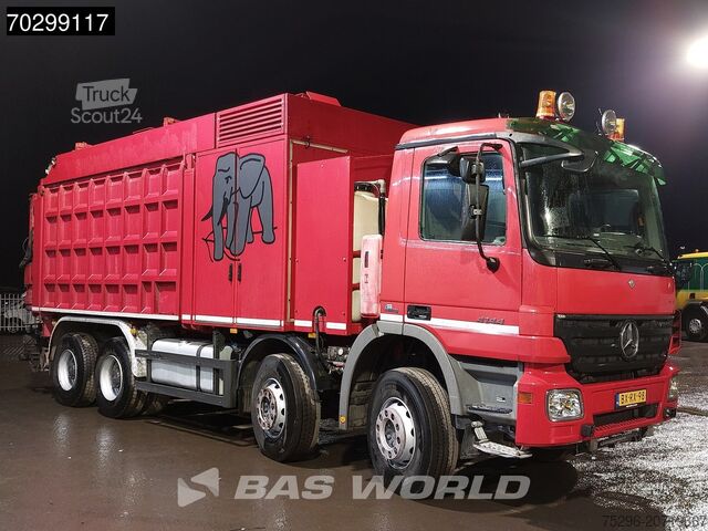 Kolkenzuiger Mercedes Actros 4144 Actros 8X4 10m3 RESCHWITZER ESE 32/...