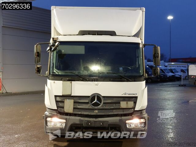 Koffer Mercedes Atego 818 4X2 8tonner Automatic 1000kg Ladebord...