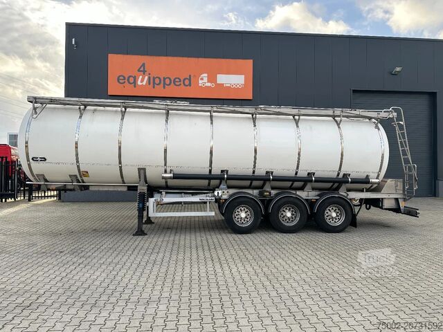 Cisterna s potravinami Van Hool LEBENSMITTEL / 39.000L / 3-KAMMER / INOX / NL-A...