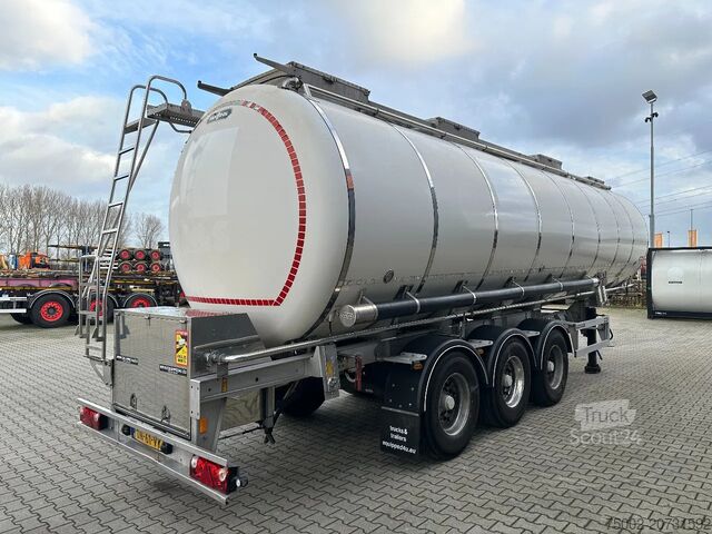 Cisterna s potravinami Van Hool LEBENSMITTEL / 39.000L / 3-KAMMER / INOX / NL-A...