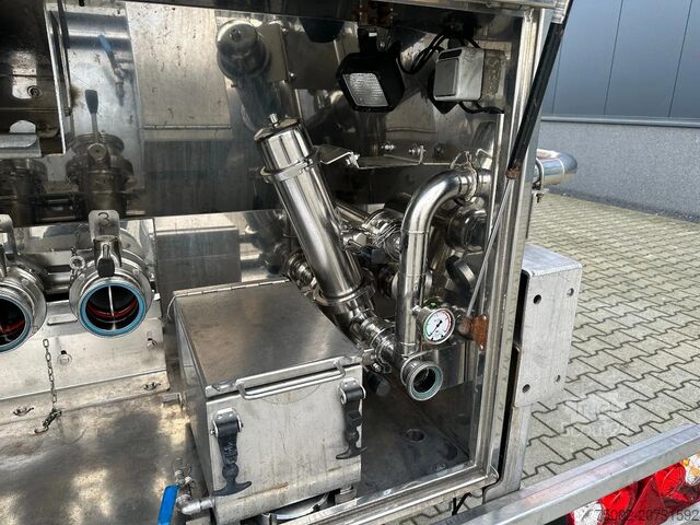 Cisterna s potravinami Van Hool LEBENSMITTEL / 39.000L / 3-KAMMER / INOX / NL-A...