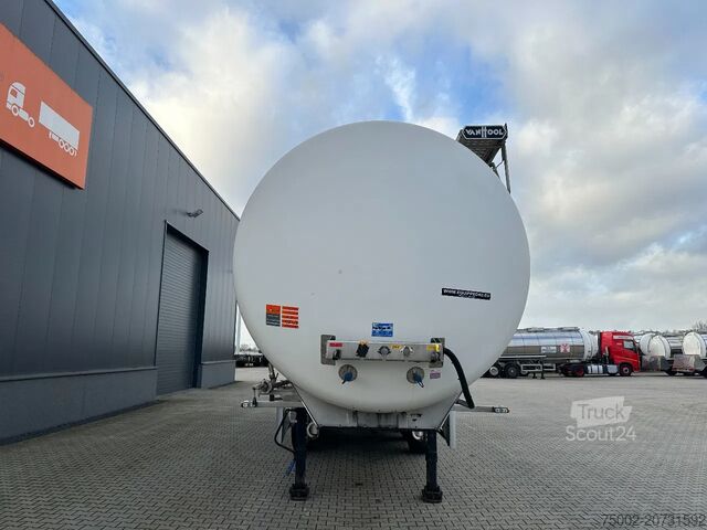 Cisterna s potravinami Van Hool LEBENSMITTEL / 39.000L / 3-KAMMER / INOX / NL-A...