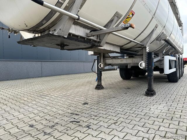 Cisterna s potravinami Van Hool LEBENSMITTEL / 39.000L / 3-KAMMER / INOX / NL-A...