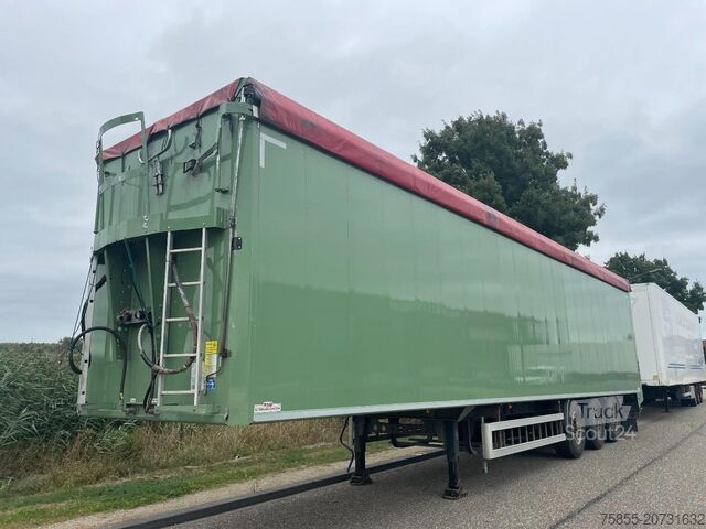 Walking floor H&w Walking Floor 95m3 / Liftaxle / SAF Axles / Dis...