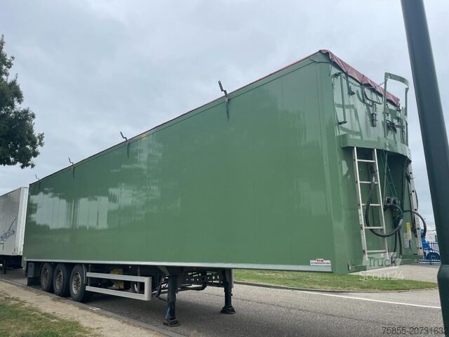 Walking floor H&w Walking Floor 95m3 / Liftaxle / SAF Axles / Dis...