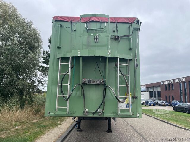 Walking floor H&w Walking Floor 95m3 / Liftaxle / SAF Axles / Dis...