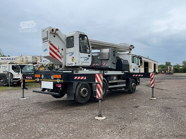 Hoogwerker op truck MAN TGS 26.320 6x2-2 BL with Oil Steel Eagle 3526 (35m)