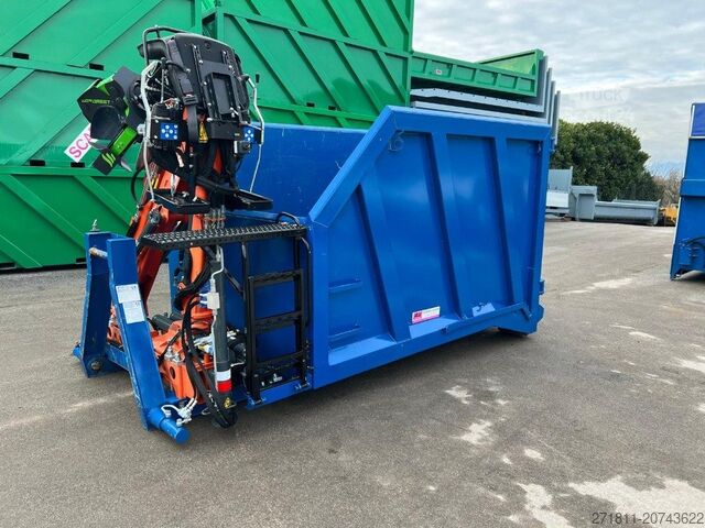 Roll-off container CONTAINER NUOVO SCARRABILE A CIELO APERTO CON GRU
