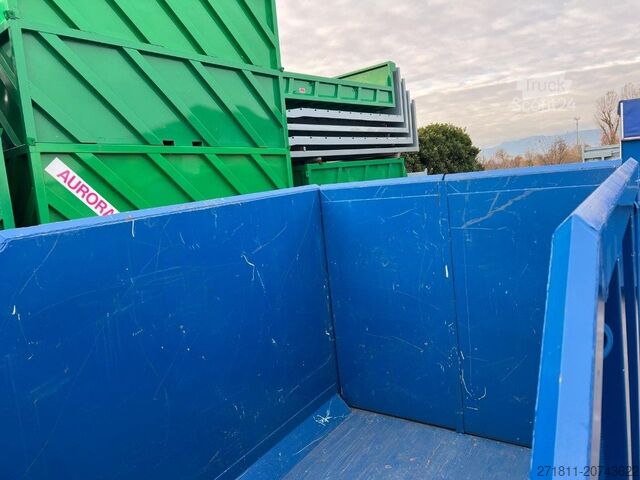 Roll-off container CONTAINER NUOVO SCARRABILE A CIELO APERTO CON GRU