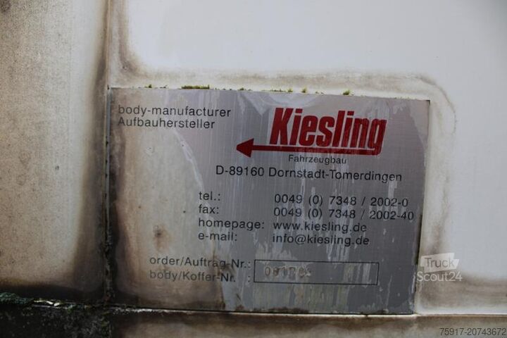 Container Sprinter 5t Kiesling Xarios 500 Strom/kompressor