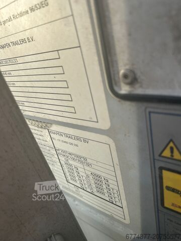 Poluprikolica sa pokretnim podom (walking floor) Knapen K100