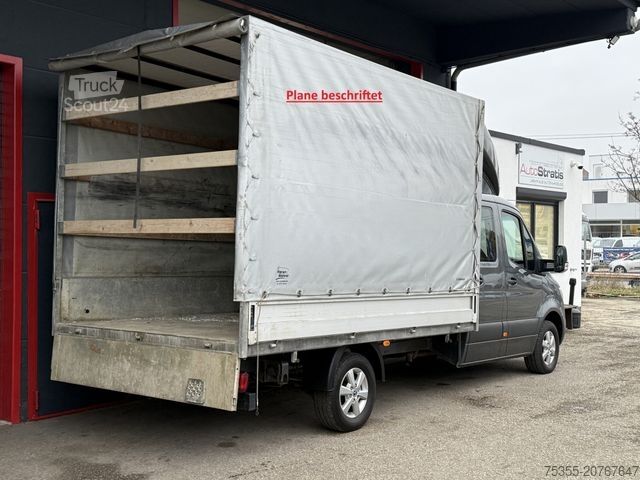 Furgone centinato MERCEDES-BENZ Sprinter 319 CDI MAXII DOKA Klima LuftfederAHK
