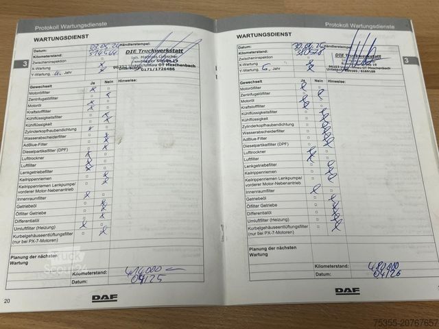 Standarta vilcējs DAF XF 480 SuperSpaceCab Klima Intarder Standklima