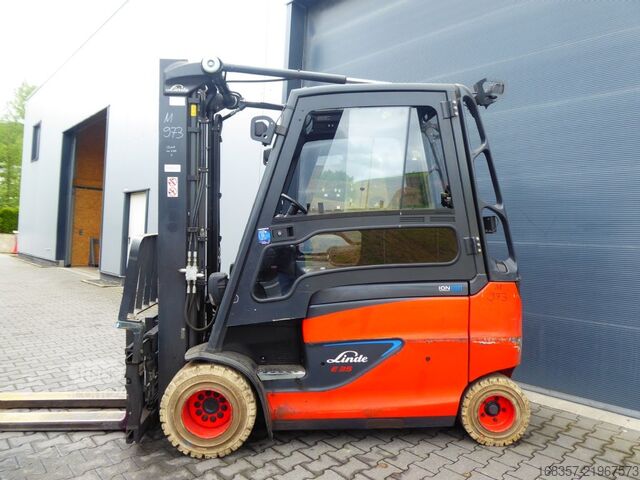 Etukuormaaja trukki Linde E35HL-01