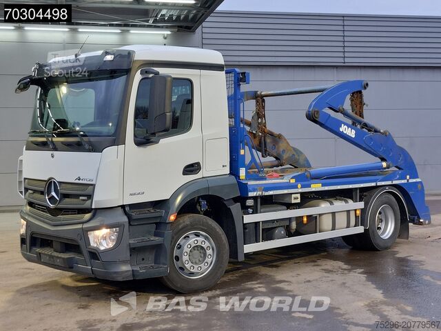 Système de bras de portail Mercedes Antos 1833 4X2 14 tons JOAB VL 14U Skiploader A...