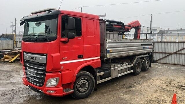 Tovornjak prekucnik DAF XF 480 Kipper+PK 22002