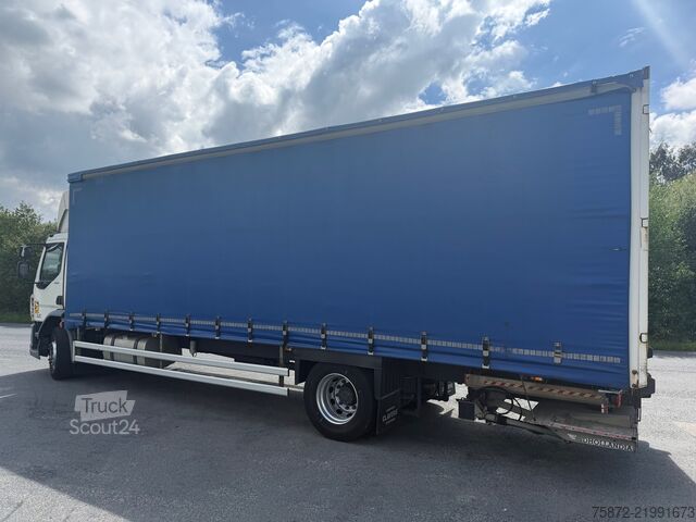 Platós teherautó ponyvával DAF LF 290 19T EURO 6 CAJA TAULINER