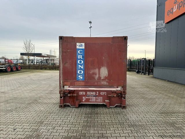 Plokštieji konteineriai CIMC 40FT FLATRACK FLUSH FOLDING / CSC: 10/2027 / 10...