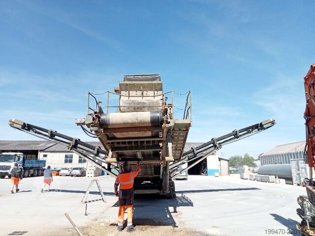 Siebanlage Powerscreen Turbo Chieftain 1800