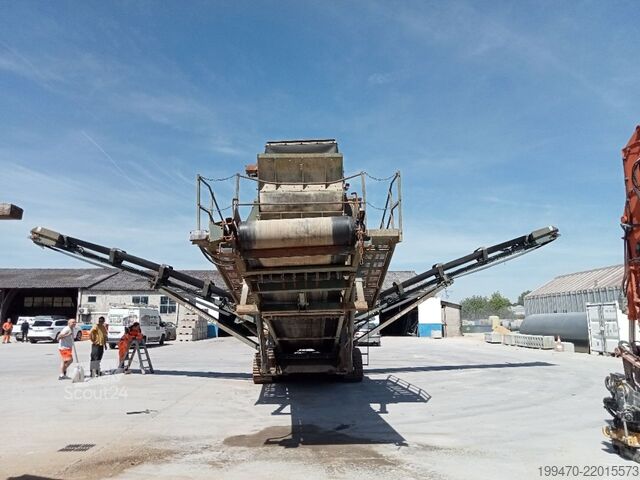 Siebanlage Powerscreen Turbo Chieftain 1800