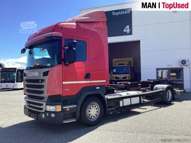Samochód z wymienną zabudową Scania R410
