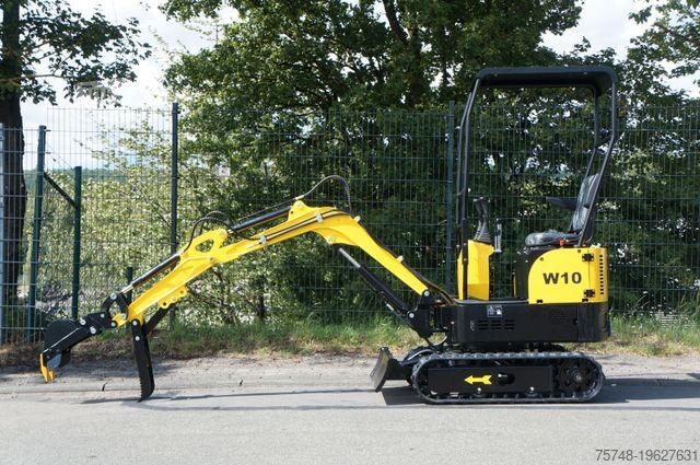 Minibagger Minibagger Microbagger W10