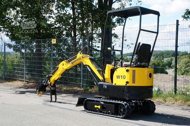 Minibagger Minibagger Microbagger W10