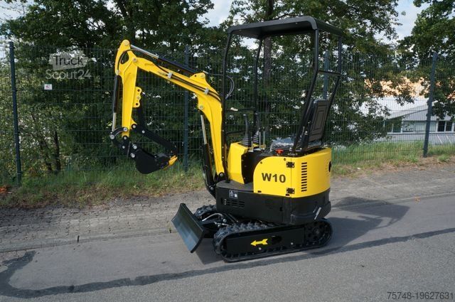 Minibagger Minibagger Microbagger W10