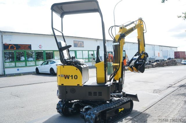 Mini ekskavatör  Minibagger Microbagger W10