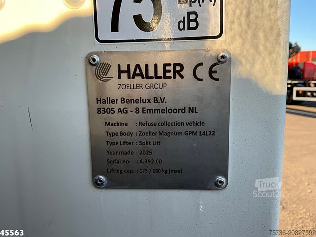 Vozidlo pro svoz odpadu DAF DAF FAG XB 260 Zoeller 14m³