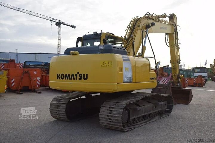 Excavadora sobre orugas Komatsu PC160 LC8