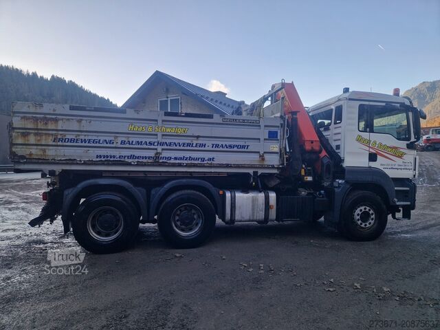 Grue montée sur camion MAN TGS