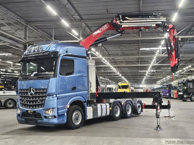 Standard-SZM Mercedes-Benz 3353 8x4 / FASSI 71 T/M + JIB / CRANE / KRAN
