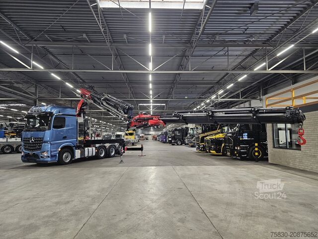 Standard-SZM Mercedes-Benz 3353 8x4 / FASSI 71  T/M + JIB / CRANE / KRAN