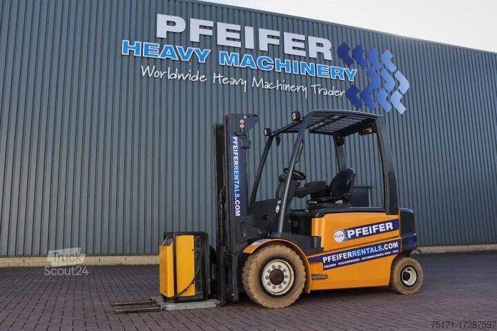 Chariot élévateur à fourche Jungheinrich EFG535 Electric, Lifting Height 4700mm, Freelift 1