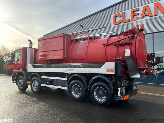 Vehículo de succión Mercedes-Benz Actros 4141 8x4 Kroll Saug/Spul aufbau