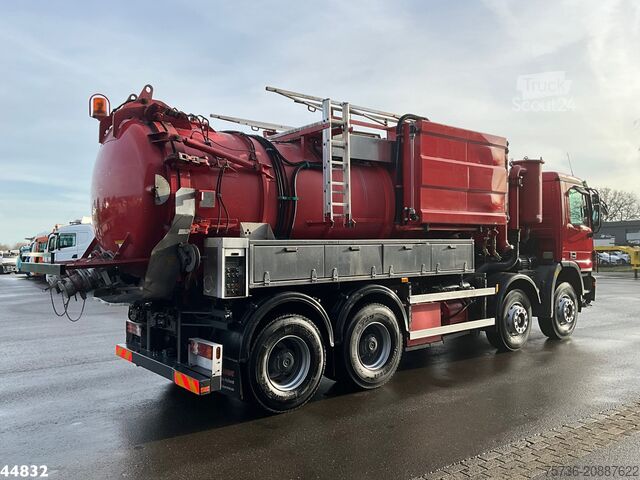 Vehículo de succión Mercedes-Benz Actros 4141 8x4 Kroll Saug/Spul aufbau
