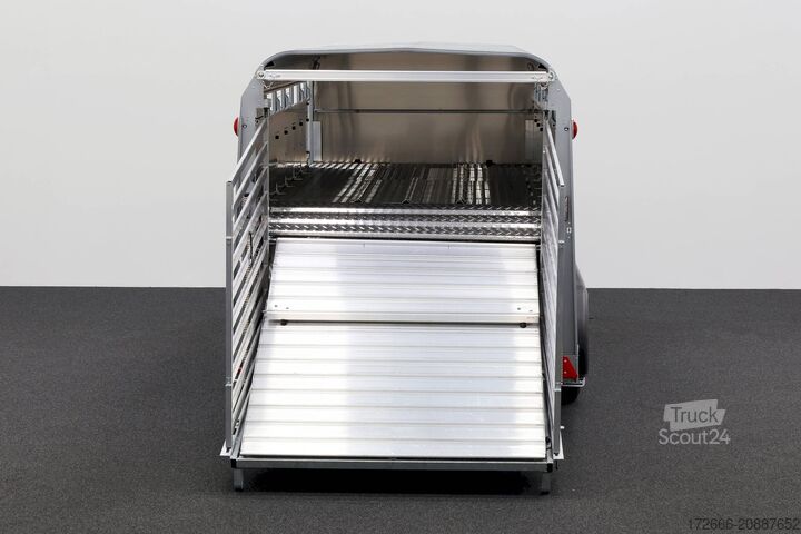 állatszállító pótkocsi Ifor Williams TA510|14x6|DOPPELSTOCK 434X178X183CM