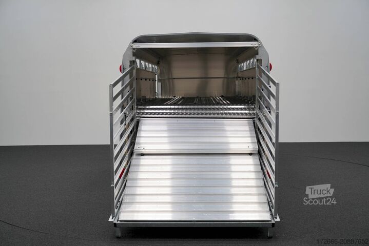 állatszállító pótkocsi Ifor Williams TA510|14x6|DOPPELSTOCK 434X178X183CM