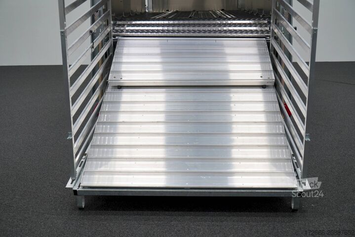 állatszállító pótkocsi Ifor Williams TA510|14x6|DOPPELSTOCK 434X178X183CM