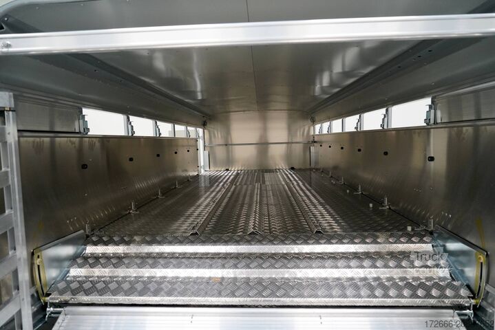 állatszállító pótkocsi Ifor Williams TA510|14x6|DOPPELSTOCK 434X178X183CM